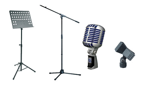 MICROFONI - ASTE - LEGGIO - ACCESSORI