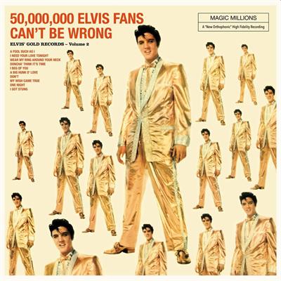 ELVIS PRESLEY -50,000,000 ELVIS FANS CAN'T BE WRONG *LP*