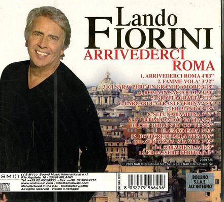 FIORINI LANDO -ARRIVEDERCI ROMA