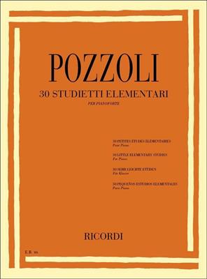 POZZOLI E.-30 STUDIETTI ELEMENTARI *RICORDI*
