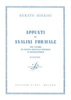 DIONISI R.-APPUNTI DI ANALISI FORMALE