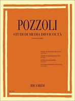 POZZOLI E.-STUDI DI MEDIA DIFFICOLTA' PER PIANOFORTE