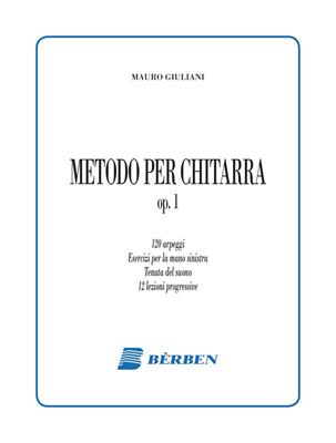 GIULIANI M.-METODO PER CHITARRA OP 1 120 ARPEGGI