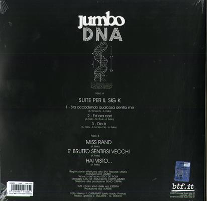 JUMBO -DNA *LIMITED EDITION CLEAR RED VINYL*