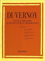 DUVERNOY -SCUOLA PRIMARIA OP 176 25 STUDI FACILI E PROGRESSIVI