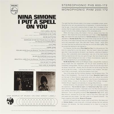 NINA SIMONE -I PUT A SPELL ON YOU *1965* *LP*
