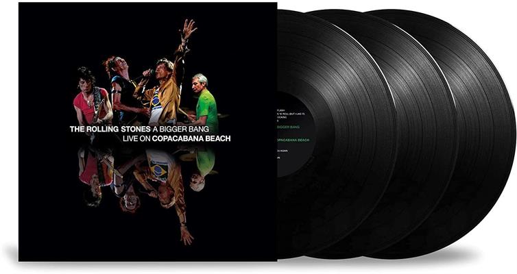 ROLLING STONES -A BIGGER BANG LIVE ON COPACABANA BEACH *3-LP*