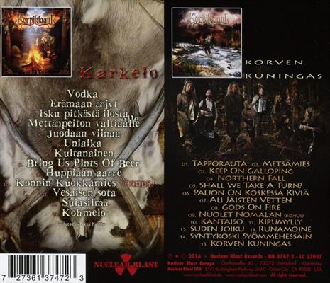 KORPIKLAANI -KARKELO - KORVEN KUNINGAS *2-CD* *2016*