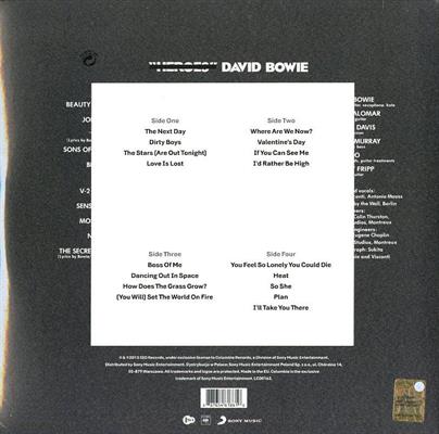 DAVID BOWIE -THE NEXT DAY *2013* *2-LP*