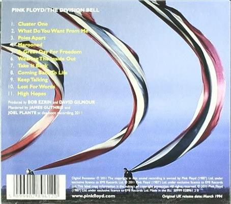 PINK FLOYD -THE DIVISION BELL *2012*