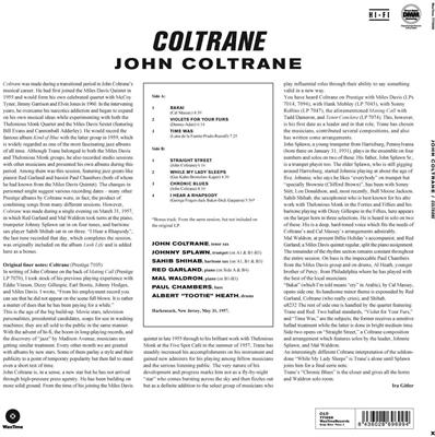 JOHN COLTRANE -COLTRANE *LP*