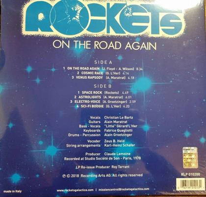 ROCKETS -ON THE ROAD AGAIN *1978* *VINILE*