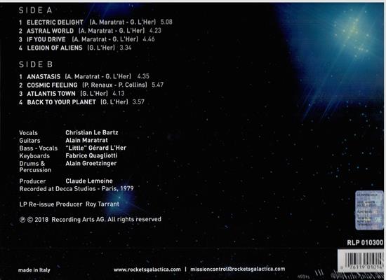 ROCKETS -PLASTEROID *1979* *VINILE*