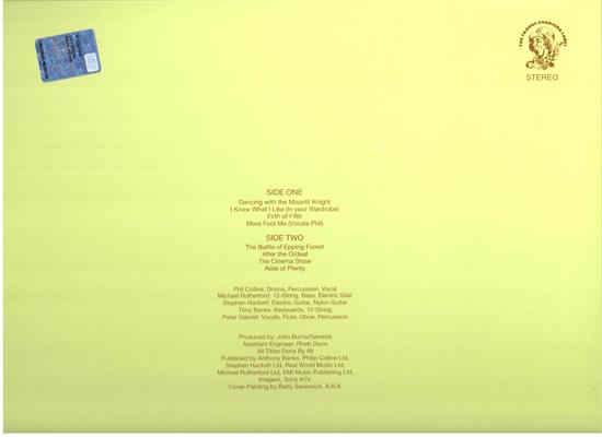 GENESIS -SELLING ENGLAND BY THE POUND *LP*