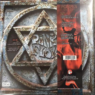 PINK FLOYD -LIVE AT POMPEI *DOPPIO VINILE PICTURE DISC*