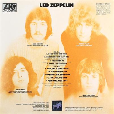 LED ZEPPELIN -I *LP 180GR* *2014*