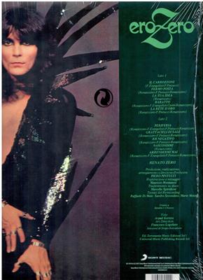 ZERO RENATO -EROZERO *EDIZIONE LIMITATA VINILE ROSSO*