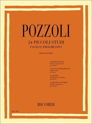 POZZOLI E.-24 PICCOLI STUDI FACILI E PROGRESSIVI