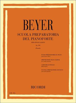 BEYER -SCUOLA PREPARATORIA OP 101 PER PIANO