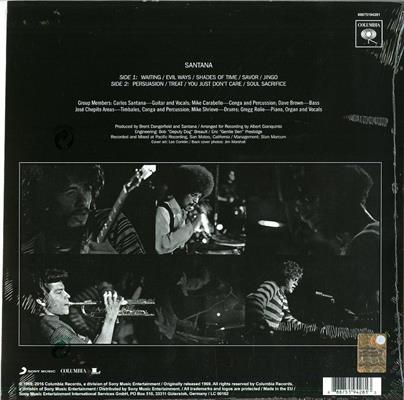 SANTANA -SANTANA *1969* *LP*