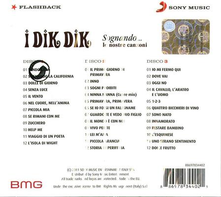 DIK DIK -SOGNANDO LE NOSTRE CANZONI *3-CD* *2011*