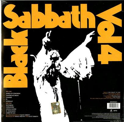 BLACK SABBATH -VOL 4 *LP*