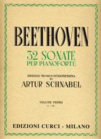 BEETHOVEN -32 SONATE VOL 1 (1 - 12) PER PIANO *REV.SCHNABEL*