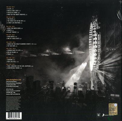 DAVID GILMOUR -LIVE AT POMPEI *4-LP* *2017*