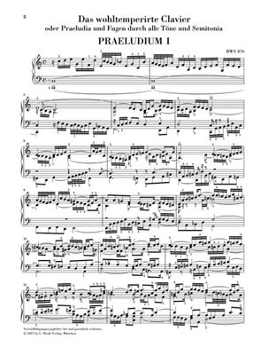 BACH J.S.-IL CLAVICEMBALO BEN TEMPERATO VOL 2 *HENLE*