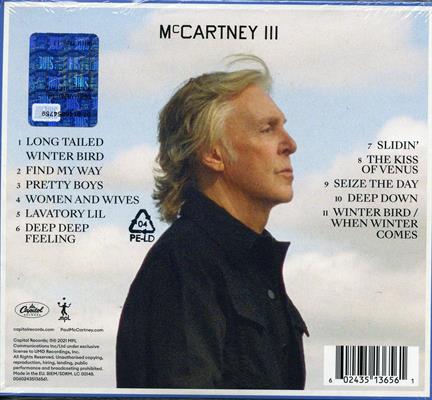 PAUL MCCARTNEY -MCCARTNEY III *2020*