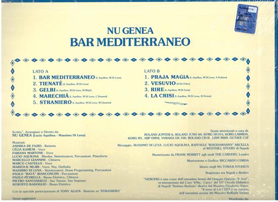 NU GENEA -BAR MEDITERRANEO *LP*