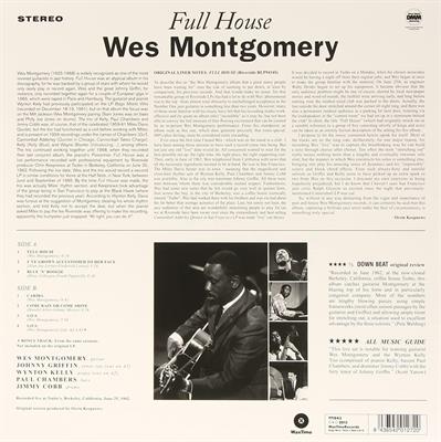 WES MONTGOMERY -FULL HOUSE *LP*