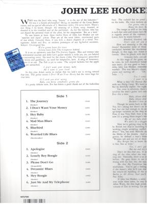 JOHN LEE HOOKER -PLAYS AND SINGS THE BLUES *LP*