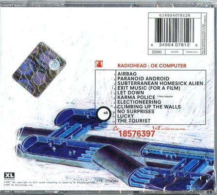 RADIOHEAD -OK COMPUTER *1997*