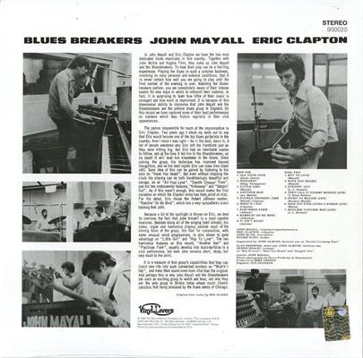 JOHN MAYAL/BLUES BREAKERS -A HARD ROAD *LP* *1967*