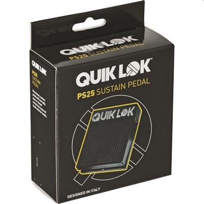 PEDALE SUSTAIN PER TASTIERA QUIK LOK PS25