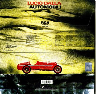 DALLA LUCIO -AUTOMOBILI *VINILE + LIBRETTO*