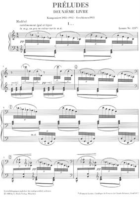 DEBUSSY C.-PRELUDI VOL 2 PER PIANOFORTE *REV.HENLE*
