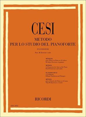 CESI B.-METODO VOL 2 PER LO STUDIO DEL PIANO