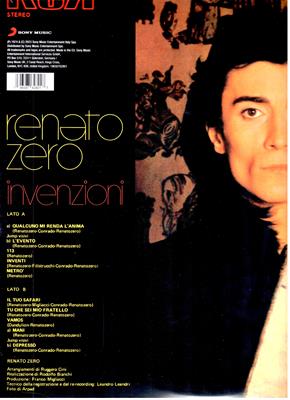 ZERO RENATO -INVENZIONI *VINILE NUMERATO ARANCIONE 180GR*