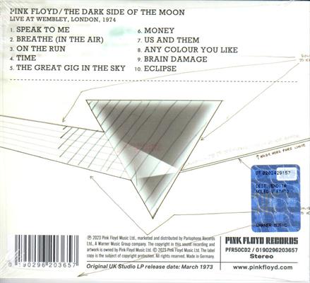PINK FLOYD -THE DARK SIDE OF THE MOON / LIVE AT WEMBLEY 1974
