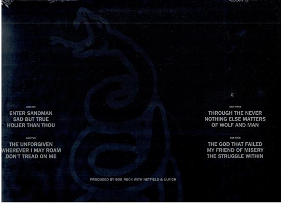 METALLICA -METALLICA (BLACK ALBUM) 30TH ANNIVERSARY