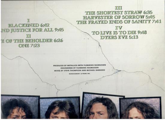 METALLICA -AND JUSTICE FOR ALL *30TH ANNIVERSARY*