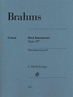 BRAHMS J.-3 INTERMEZZI OP 117 X PF *HENLE*