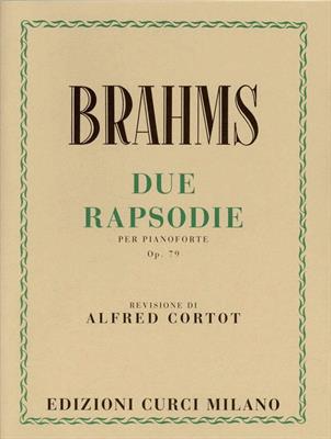 BRAHMS J.-2 RAPSODIE OP 79 X PF *REV.CORTOT*