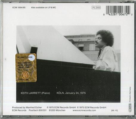 KEITH JARRETT -THE KOLN CONCERT *1975*