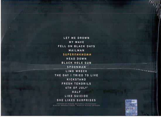 SOUNDGARDEN -SUPERUNKNOWN *2-LP 180GR*