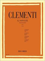 CLEMENTI M.-12 SONATE VOL 1 PER PIANOFORTE