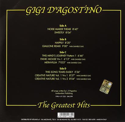 D'AGOSTINO GIGI THE GREATEST HITS *2-LP* *1996*
