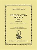 CARULLI F.-24 PRELUDI OP 114 PER CHITARRA
